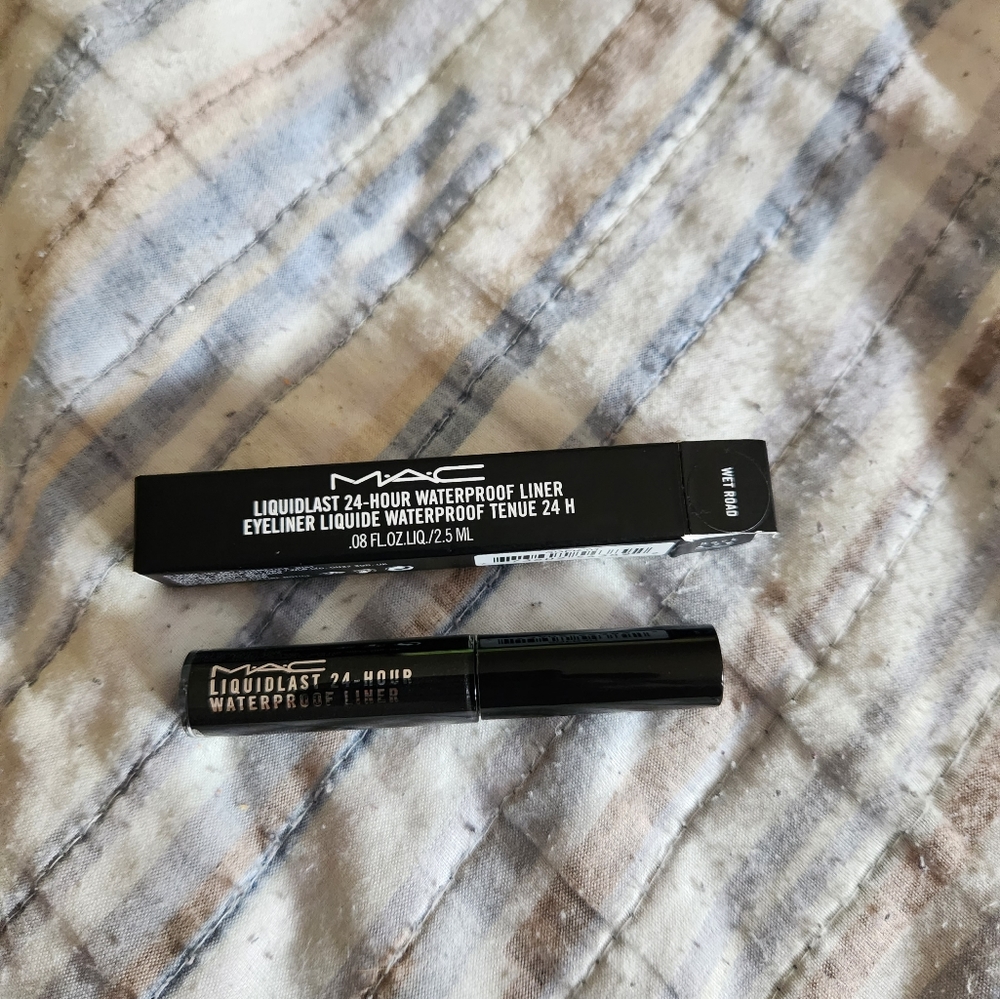 New in Box MAC Waterproof Black Mascara - Wet Road